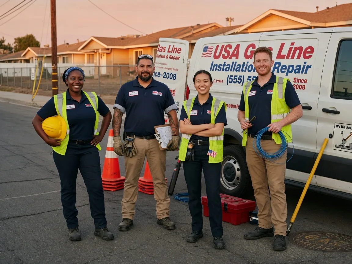 Gas Line Installation company in Sykesville, PA